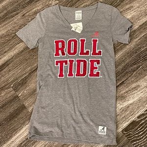 Alabama VS Pink Collegiate fitted Tee